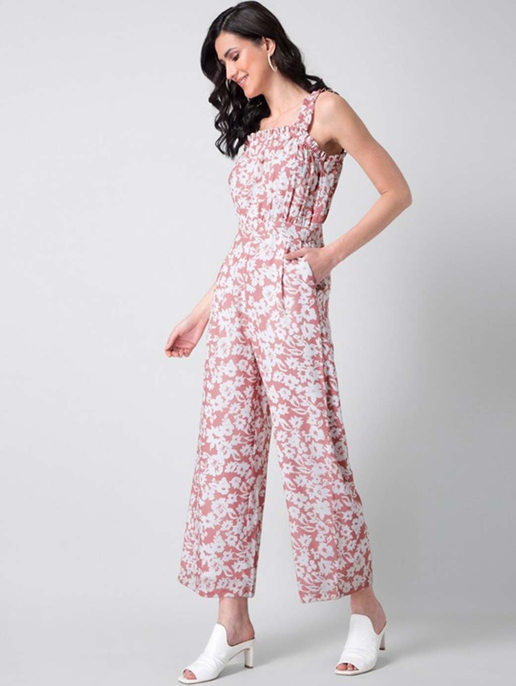 Buy Blue Jumpsuits &Playsuits for Women by U & F Online | Ajio.com